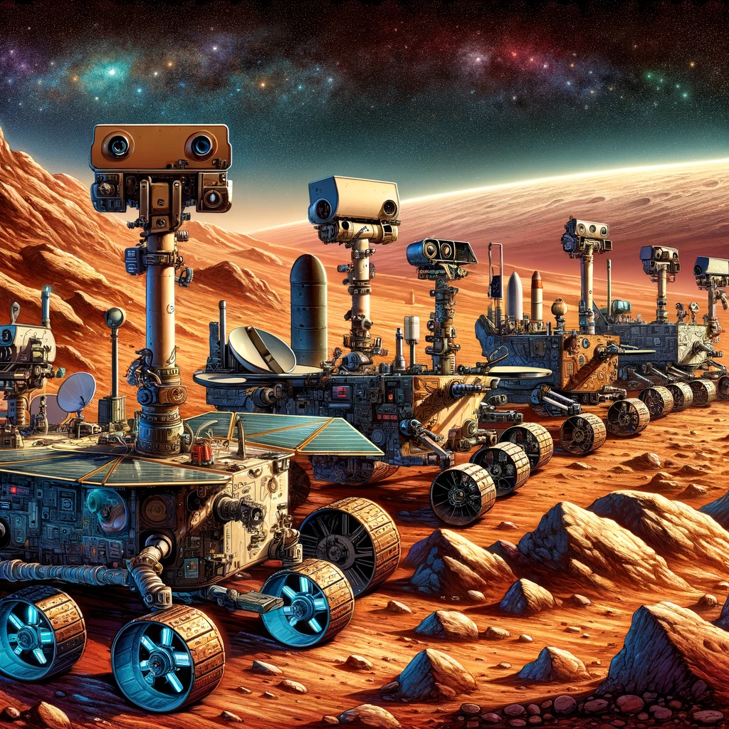 The Real Mars Rovers